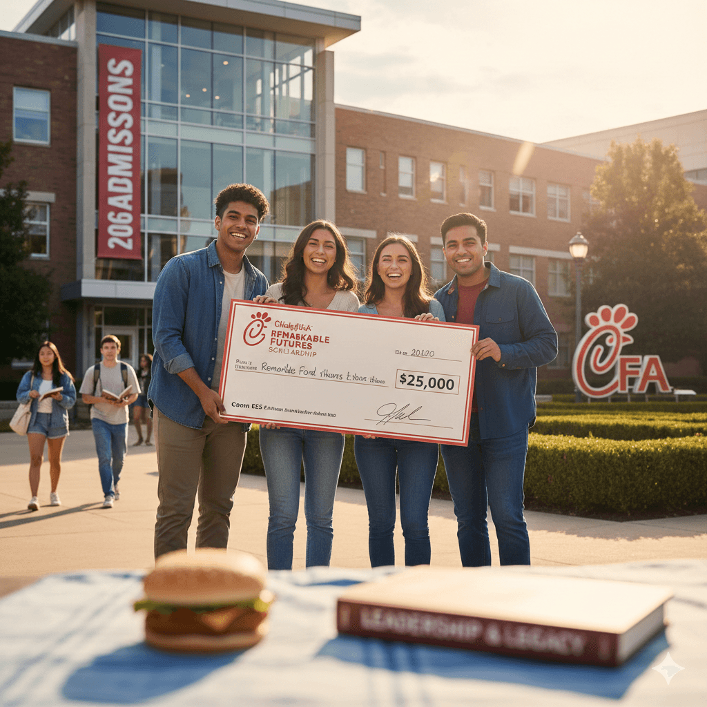 Win the $25k Chick-fil-A Scholarship 2026: Way to success